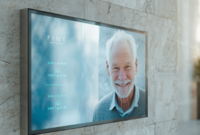 affichage dynamique funéraire